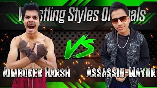 Wrestling Styles Assassin Mayur vs Aimboker Harsh | Match 02 | Wrestling Styles Originals, Season 1