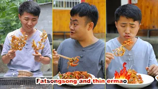 Have you ever caught this little crab? A very crispy bite | Songsong and Ermao | Nick DiGiovanni