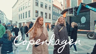 Copenhagen, Denmark 🇩🇰 Walking Tour 4k Downtown Walk & Freedom Demonstration 2022 February