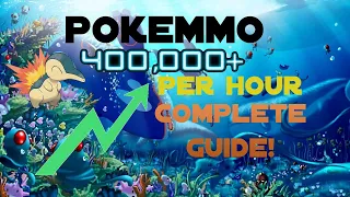 PokeMMO - Detailed Gym Rerun Guide + Easy to Use Document! Earn 400,000 per hour (Check Description)
