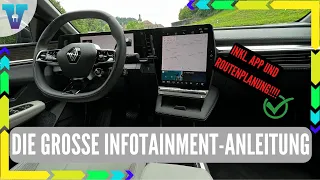 Renault Megane E-Tech Infotainment - Google, Infos, Tipps uvm. [Deutsch 4K] | Vision E Drive Nr.176