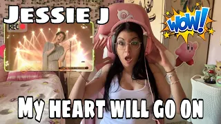 Jessie J -My Heart Will go on Reaction . impresionante! #jessiej #myheartwillgoon