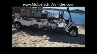 6 Passenger Golf Cart | citEcar Street Legal From Moto Electric Vehicles