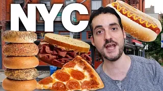 Top 5 NYC Foods You MUST Try- What To Eat in New York City !