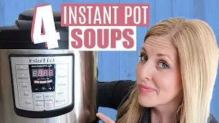 The BEST Instant Pot Fall Soups! Dump and Go Recipes - Perfect for Beginners