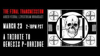 Genesis P-Orridge / Psychic TV Tribute - Audio Visual Livestream Broadcast by D-Programmers (2 of 3)