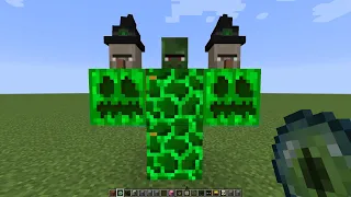 what if you create a WITCH ZOMBIE BOSS in MINECRAFT