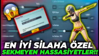 1.7 SİLAHA ÖZEL SEKMEYEN HASSASİYET AYARLARI!! - HERKESE UYGUN HASSASİYET AYARLARI - Pubg Mobile