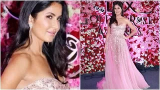 Watch Katrina Kaif In Sexy Strapless Gown At Lux Golden Rose Awards 2018 - Bollywood Live