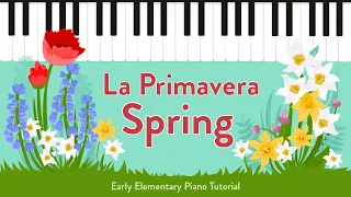 Learn “Spring” by Vivaldi | Easy Piano Tutorial & Sheet Music | Hoffman Academy