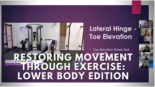 Webinar: Restoring Movement Through Exercise - Lower Body Edition