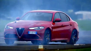 Alfa Romeo Giulia quadrifoglio or BMW M3 (Top Gear BBC America)