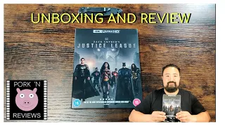 Zack Snyder's Justice League 4k Blu Ray Unboxing and Review Physical Media #RestoretheSnyderverse