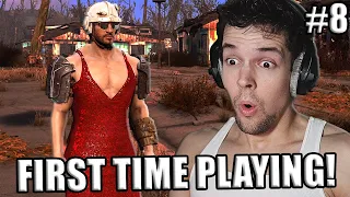 I found THE RED DRESS. Fallout 4 First Time Playthrough - PART 8