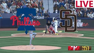 🔴LIVE🔴 Philadelphia  Philies VS San diego padres  /mlb live / MLB SEASON /MLB THE SHOW 2024EN VIVO