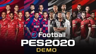 EFOOTBALL PRO EVOLUTION SOCCER 2020 I PES 2020 DEMO