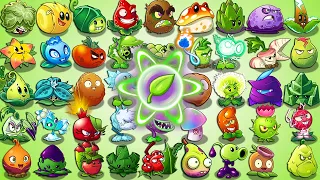 Plants vs Zombies 2 All PREMIUM Plants Power-Up! vs ZomBotany 2