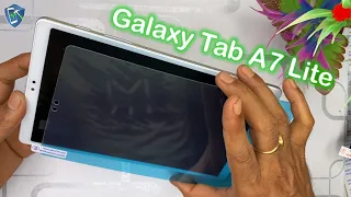 Samsung Galaxy Tab A7 Lite Screen Protector Review