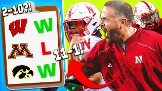 Nebraska FULL SEASON PREDICTIONS! | Matt Rhule's HUGE Opportunity! | Husker Football 2023