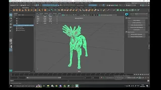 How to continue retopology in Maya 3D