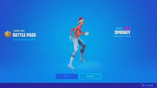 *UNLOCKING* The Springy Emote In Fortnite...!!!