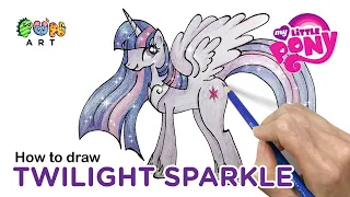 How To Draw TWILIGHT SPARKLE | My Little Pony