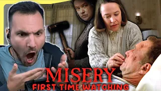 MY Worst Nightmare!!! Misery Movie Reaction | First Time Watching!