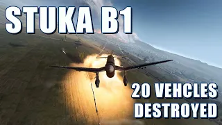 Battlefield 5 Plane Highlight | Stuka B1 (1000kg Bomb) | 20 Vehicles Destroyed