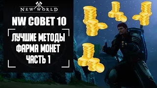 Лучший метод фарма золота (монет) в New World, для новичков [Часть 1]