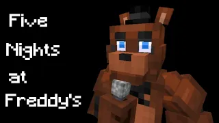 Five Nights At Freddy's Trailer But in Minecraft | FNaF Decorations Addon