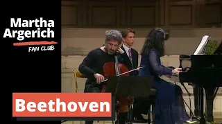 Martha Argerich & Mischa Maisky - Beethoven Sonata for cello and piano Op.102 No.2