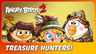 New Hat Set Alert: Treasure Hunters in Angry Birds 2!