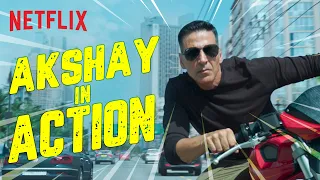 Akshay Kumar’s Action Packed Chase Scene | Sooryavanshi | Netflix India