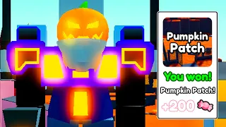 I FINALLY BEAT PUMPKIN PATCH In Roblox Toilet Tower Defense