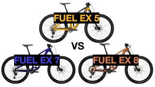 2023 Trek Fuel EX 5 vs 7 vs 8 Gen 6!! What’s The Difference??