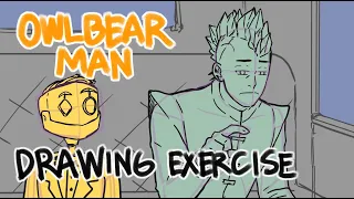 Critical Role Animatic: "Like Owlbear Man" (C3E13 Drawing Exercise)