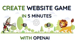 Build a Game Website in Minutes with OpenAI Codex and JavaScript | ChatGPT | OpenAI