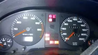 Audi 80 B4 1.9 TDI Cold start -20C