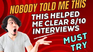 Interview Tips nobody told you before | Must try this & See the results 🤯 | Interview Tips 💡