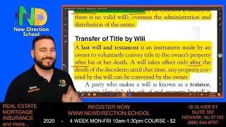 Transfer of Title #realestatelicense #will