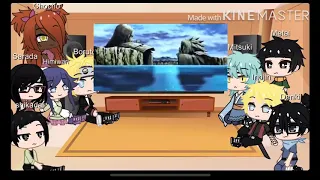 Boruto and his friends react to Naruto vs Sasuke