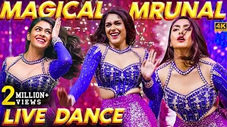 Sita Ramam Mrunal Thakur's Live Dance Performance!😍Beautiful!🥰Don't Miss!🔥