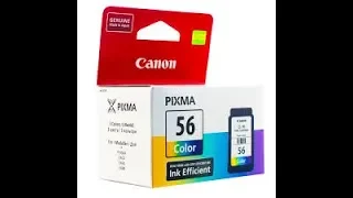 Заправка цветного картриджа Canon CL 56 / CL 41/ CL 446 canon E414 / E404