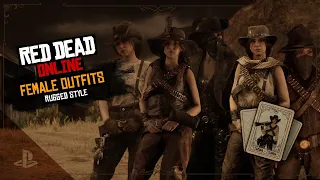 🤠 Red Dead Online | Female Outfits | Rugged Style