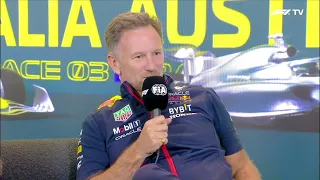 Christian Horner throwing shade at Zak Brown Mclaren