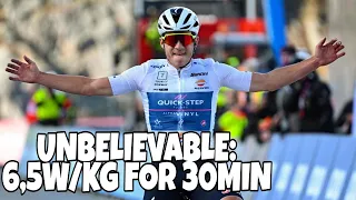 The Best Remco Evenepoel Climbing Performance | Tour of Norway Stage 3 2022