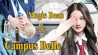 New Korean mix hindi song💗Magical Beau and Campus Belle💗Campus Fantasy Love Story💗shutdown💗