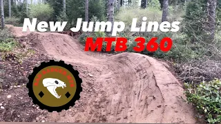 New Rebuilt Jump Lines at MTB 360