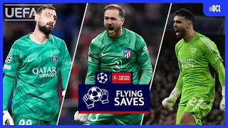 #UCL Great Saves Round of 16 2nd leg | Donnarumma, Oblak, Raya...