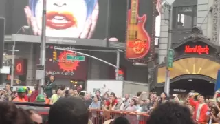 Exclusive: Lady Gaga- Applause at Times Square GMA